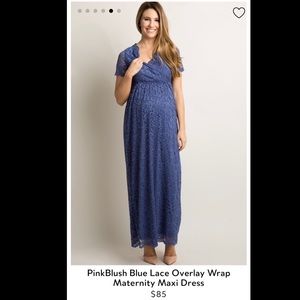 Maternity/Nursing Maxi Dress